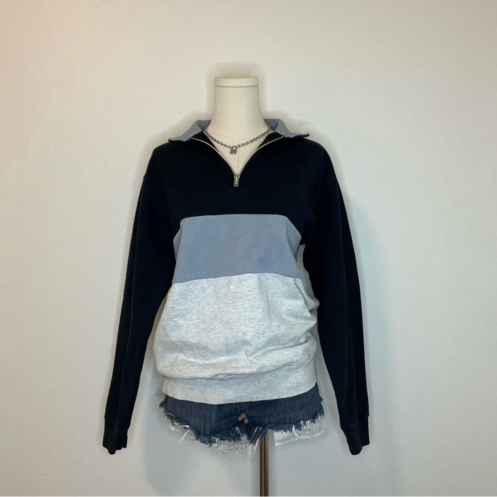 Blue Brandy Melville John Galt Sweatshirt